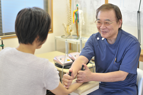 遠絡療法の治療イメージ1